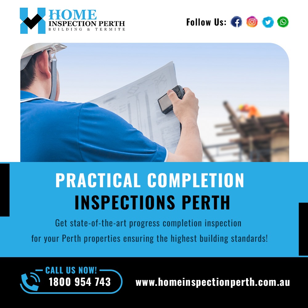 practical completion inspection in Perth